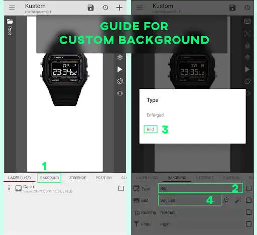 Play Casio Live Wallpaper [Lite] as an online game Casio Live Wallpaper [Lite] with UptoPlay